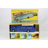 Boxed Corgi Gift Set No 16 Ecuries Ecosse Racing Car Transporter and Three Racing Cars, all racing