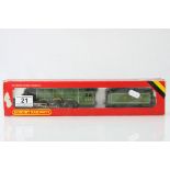 Boxed Hornby OO gauge R845 LNER Flying Scotsman locomotive, box a little tatty with split to window