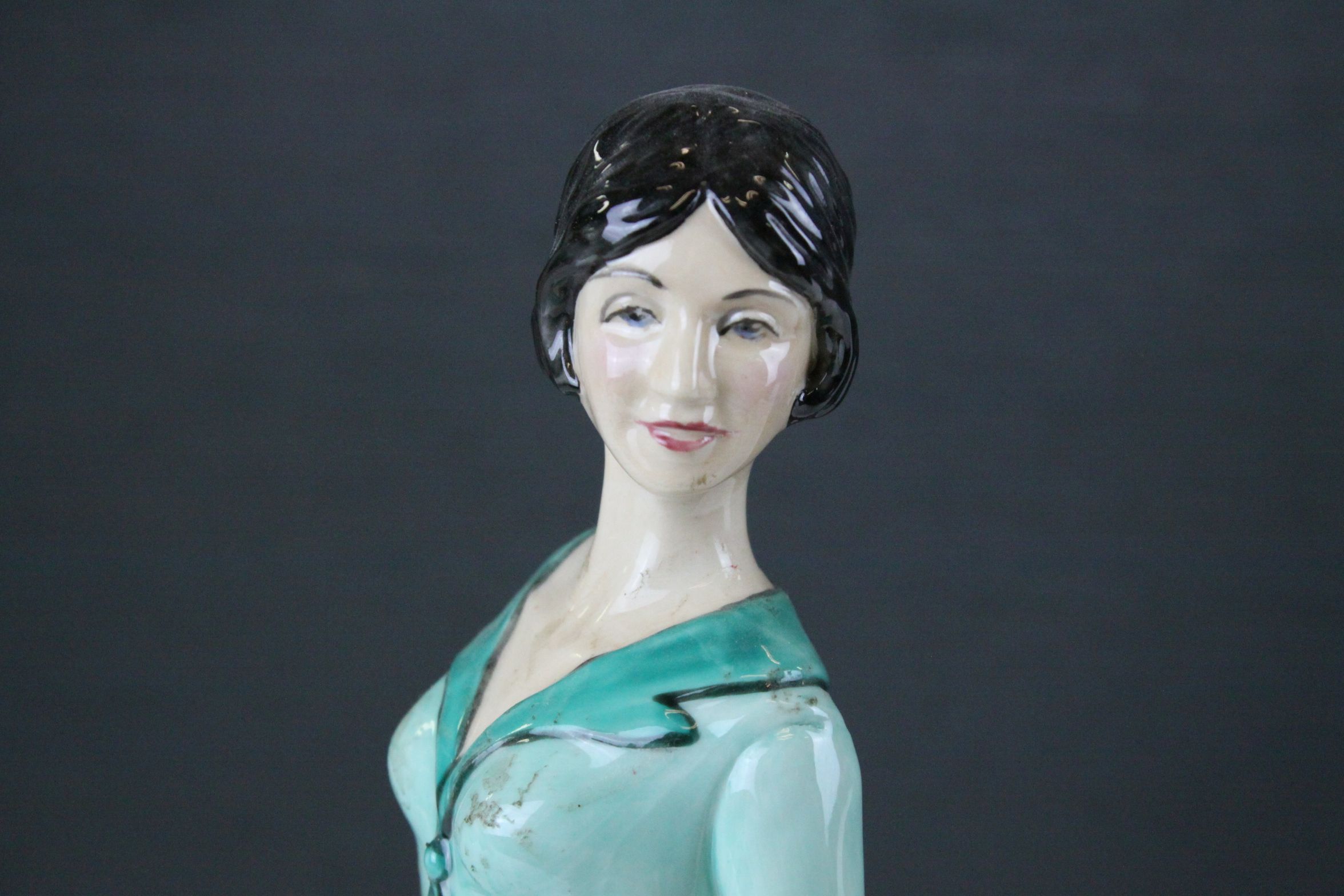 Kevin Francis Limited Edition Figure ' Young Clarice Cliff ' modelled by Andy Moss, no. 454/900, - Image 3 of 9