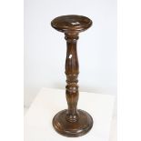 Hardwood Carved Jardiniere Stand, 71cms high