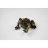 Bronze / Brass Frog figure