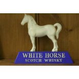 Vintage White Horse Scotch Whisky Advertising Figure