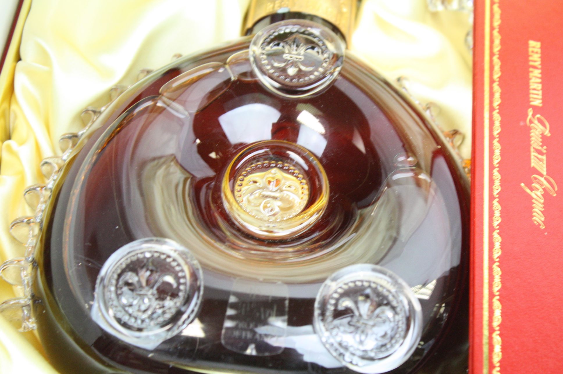 A Remy Martin Louis XIII Grande Champagne cognac, in Baccarat crystal decanter with fleur-di-lis - Image 3 of 7