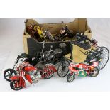 Collection of Thirteen Model Motorbikes including Polini, Tin Plate plus a Franklin Mint Precision
