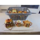 A large quantity of Cottage ware items teapot, condiments etc.