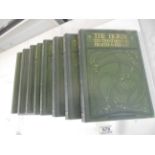 Set of Nine Volumes of ' The Horse, it's treatment in health and disease ' by Prof. Mortley Axe