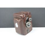 A Rolleiflex DRP DRGM Medium Format twin lens camera Carl Zeiss 80mm F1:2.8 & Lens Franke and