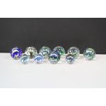 Collection of Swarovski Crystal Souvenir Paperweights ' Austrian Towns '
