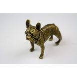 Bronze / Brass figure of a French Bulldog