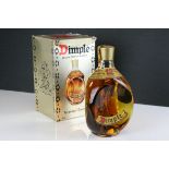 Boxed 75cl Bottle of John Haig Dimple Deluxe Scotch Whisky