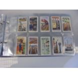 Cigarette Card - album containing complete sets including Anstie Scout Series 1923, Player Boy