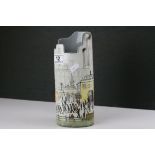 Beswick Silhouette d'art ' L S Lowry ' Vase, 25cms high