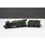 A vintage Hornby Dublo Bristol Castle 7013 model steam train and tender.