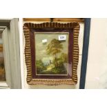 Two Modern Oil Paintings of Landscape Scenes, contained within Gilt Frames, one signed Rogers and