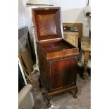 Early 20th century Mahogany Gramophone Cabinet (lacking gramophone) 53cms wide x 108cms high