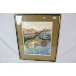 Robert Barnes (born 1947) Signed Limited Edition Etching titled ' Song of the Earth ' no. 23/100,