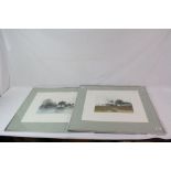 Paul Bisson (born 1938), Pair of Signed Limited Edition Etching titled ' Houghton Mill ' and '