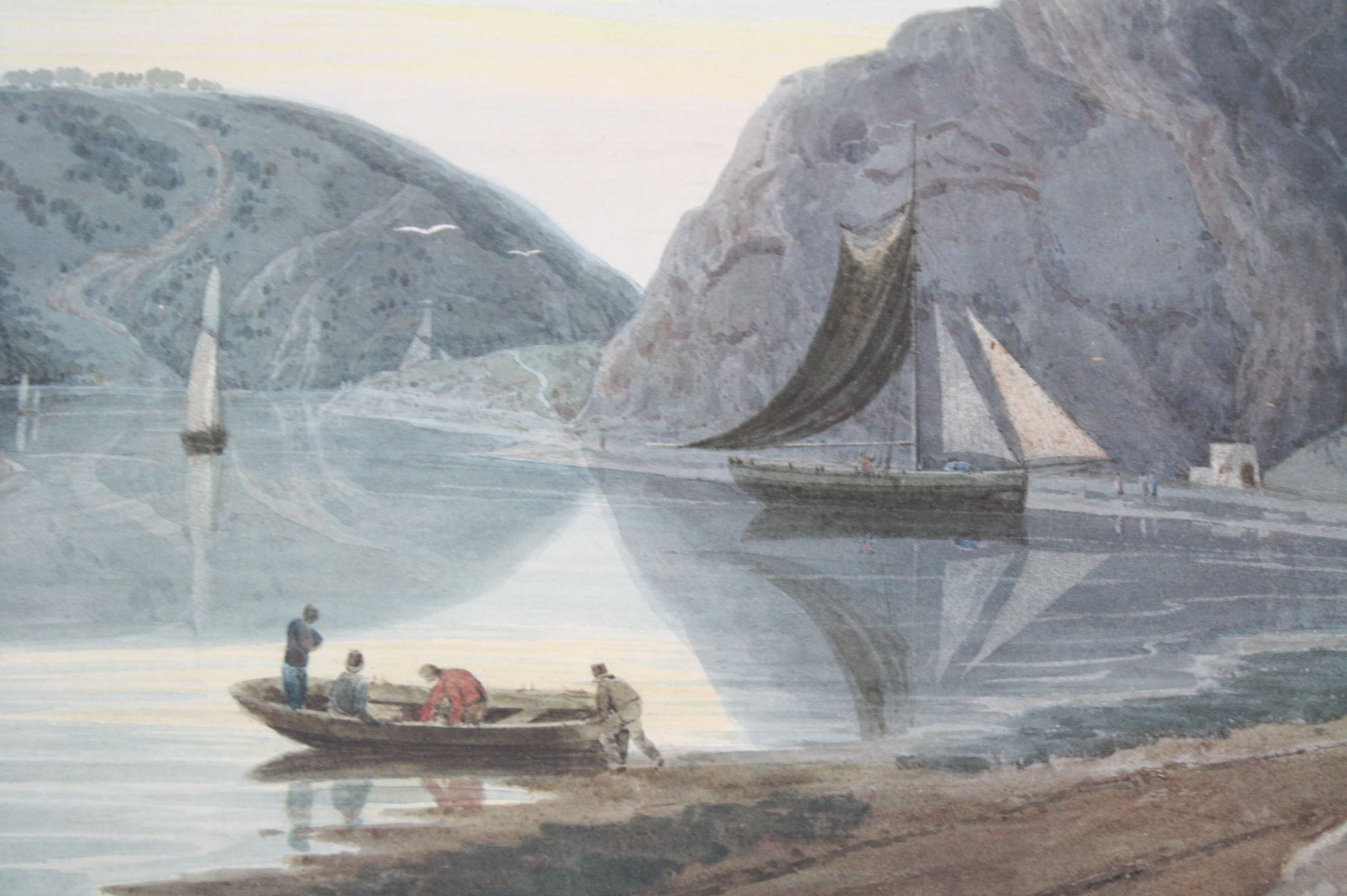 Samuel Jackson (1794-1869) View of St Vincent's Rocks with the Lime-Kiln, from below The Old Hotwell - Image 3 of 4