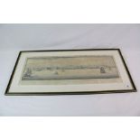 After Samuel and Nathaniel Buck The N.W. Prospect of Greenwich in the County of Kent, Engraving,