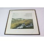 Phil Greenwood (born 1943) Signed Limited Edition Etching and Aquatint titled ' Cregennan ', no.