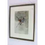 Edwin Penny (1930-2016) Kestrel, Watercolour, Signed, approx 38 x 48cm, Provenance: Frost & Reed,