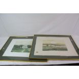 Robert Barnes (born 1947) Two Signed Limited Edition Etchings titled ' September Sun ' no. 62/75 and