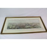 After Samuel and Nathaniel Buck The N.W. Prospect of the City of Bristol, 1754, Engraving, approx 31