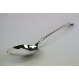 A fully hallmarked sterling silver gravy / stuffing spoon with hallmarks for London 1803 and a