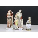 Late 18th / Early 19th century Staffordshire Pearlware Figure Group depicting Charity together