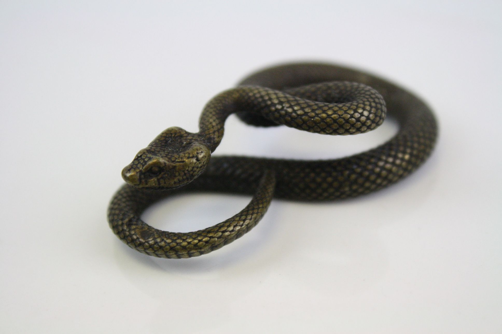 Bronze / Brass Snake - Image 3 of 5