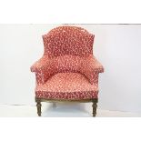 Victorian Upholstered Armchair