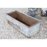 Galvanised Water Trough, 127cms long x 42cms high