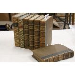Books - Five Late 19th century Volumes of Lloyd's Natural History ' A Hand-book to the Order
