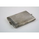 Silver Match Card Holder, Birmingham 1925 William Neale & Son