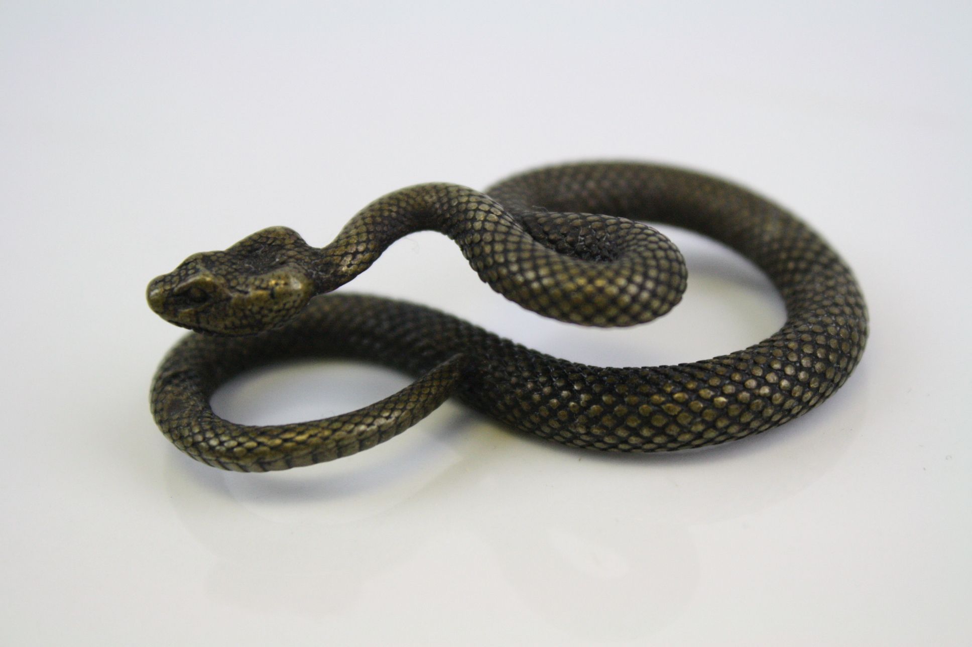 Bronze / Brass Snake - Image 4 of 5