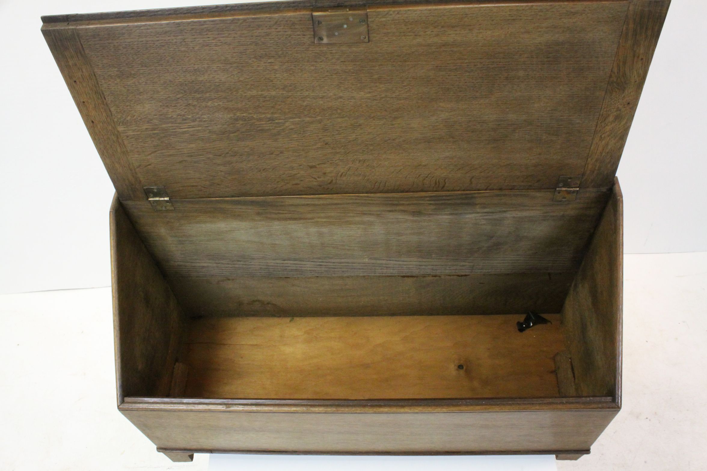 Light Oak Storage Shoe Box - Image 3 of 3