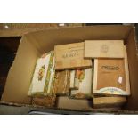 Collection of approx. 16 empty Cigar Boxes