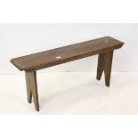 Vintage Cherry Wood Bench