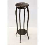 Early 20th century Mahogany Jardiniere Stand, 99cms high