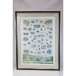 David Eley Signed Limited Edition Print ' River Spey ' no.86/500, 58cms x 40cms, framed and glazed