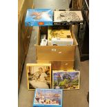 Approximately Twenty Boxed Jigsaw Puzzles (unchecked)