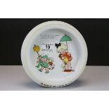 Mabel Lucie Attwell Baby's Bowl by Shelley ' Fairy Folk with Tiny Wings ..... ' 21cms diameter