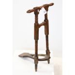 Early 20th century Wooden Folding Boot Jack