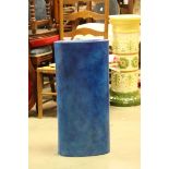 Large Contemporary Nicholas Rena Blue Glazed Vase, inscribed NR to base, 59cms high