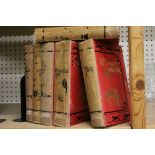Books - Six Volumes of Hunting Books printed for subscribers and published by Bradbury, Agnew & Co