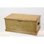 Victorian Pine Blanket Box