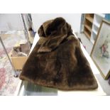 Three Quarter Length Beaver Lamb Coat