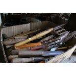 Collection of Wooden Handled Garden Tools