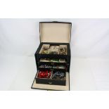 Jewellery Box containing Rings, Bracelets, Necklaces, etc