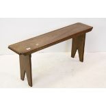 Vintage Cherry Wood Bench